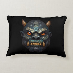Goblin and Orc Portrait Decorative Cushion