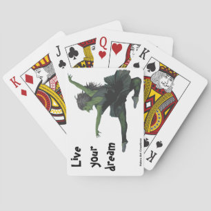 Goblin Girl Ballet Dance Fantasy Art Playing Cards