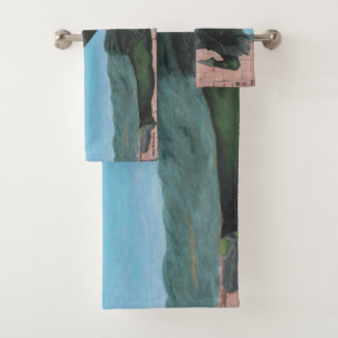 Goblin Girl Ballet Dancer Fantasy Art Bath Towels