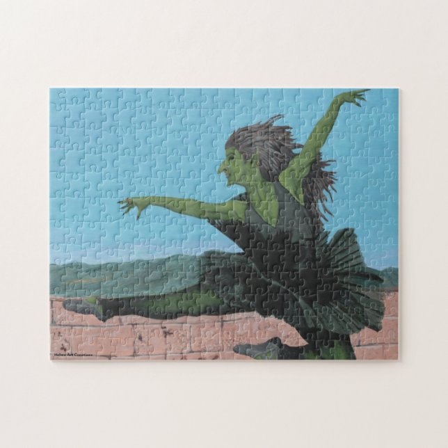 Goblin Girl Ballet Dancing Fantasy Medium Puzzle (Horizontal)