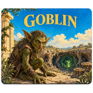 Goblin, Gothic Fantasy Monster Mouse Mat
