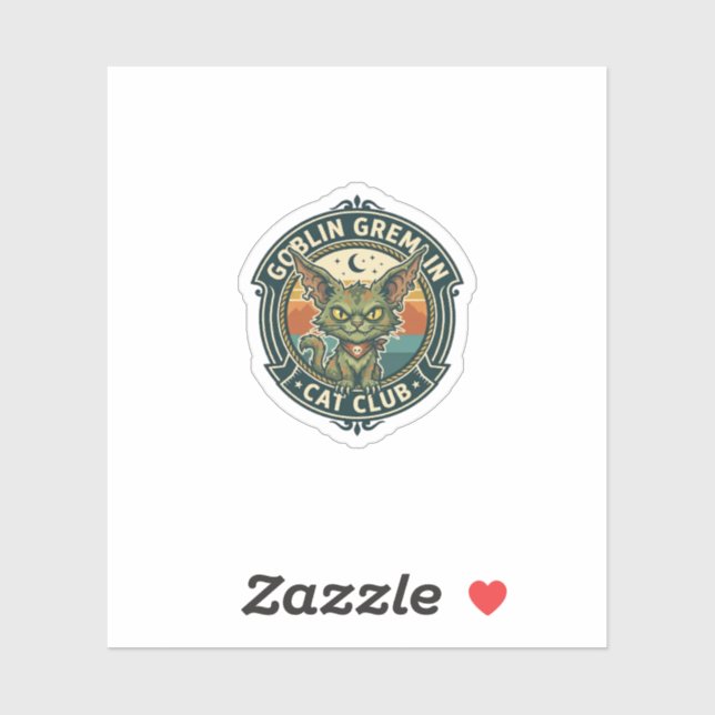 Goblin Gremlin Cat Cute Kitty Design - Goblin Grem (Sheet)