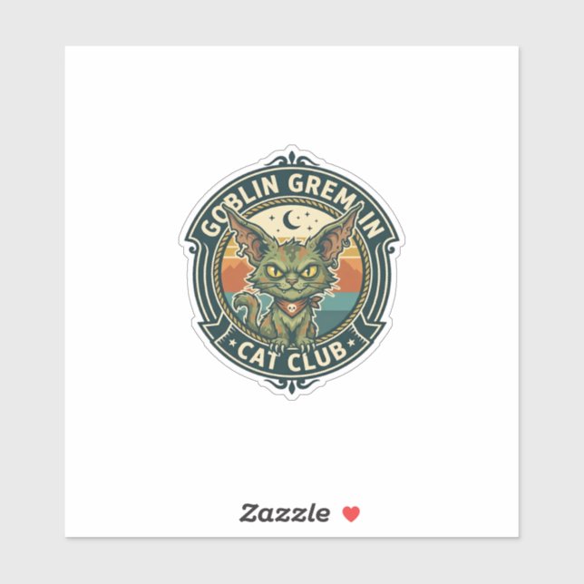 Goblin Gremlin Cat Cute Kitty Design - Goblin Grem (Sheet)