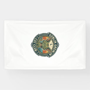 Goblin Gremlin Cat Cute Kitty Design - Goblin Grem Banner