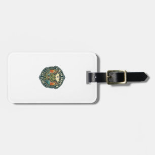 Goblin Gremlin Cat Cute Kitty Design - Goblin Grem Luggage Tag