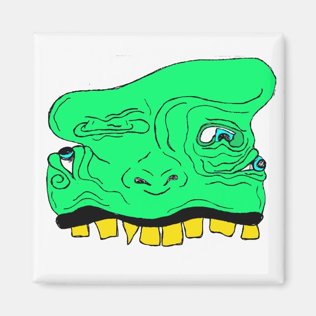 Goblin Head Magnet (Front)