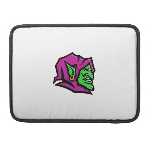 Image of Goblin Head Mascot Sleeve For Macbook Pro