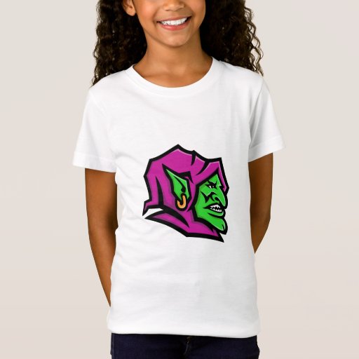 Image of Goblin Head Mascot T-shirt