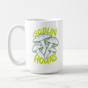 Goblin Hours Mushroom Cottagecore Dark Academia Coffee Mug