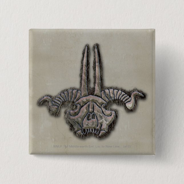 Goblin King Staff Icon 15 Cm Square Badge (Front)