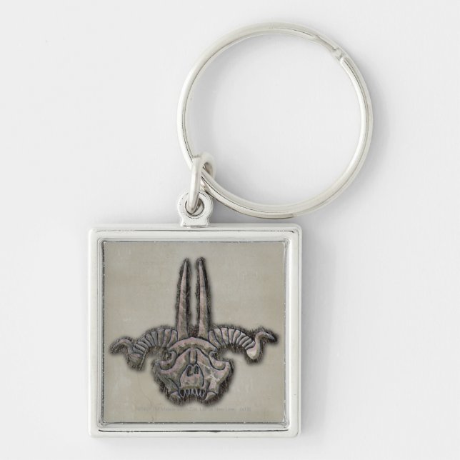 Goblin King Staff Icon Key Ring (Front)