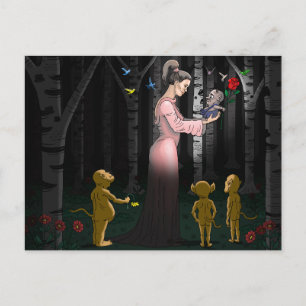 Goblin Love Valentines Day Holiday Postcard