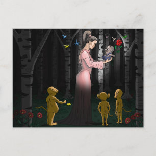 Goblin Love Valentines Day Holiday Postcard
