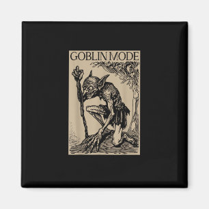 Goblin Mode Goblincore Fairycore Mediaeval Grunge  Magnet