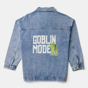 GOBLIN MODE Premium  Denim Jacket