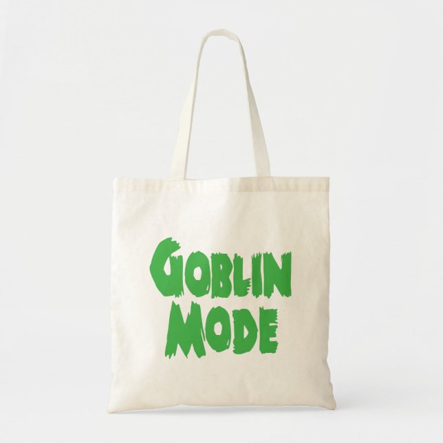 GOBLIN MODE TOTE BAG (Front)