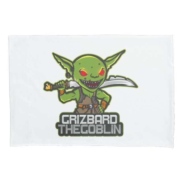 Goblin named Grizbard Pillowcase (Front)