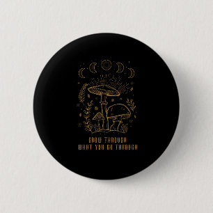 Goblincore Aesthetic Academia Cottagecore Mushroom 6 Cm Round Badge
