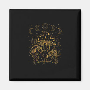 Goblincore Aesthetic Academia Cottagecore Mushroom Magnet
