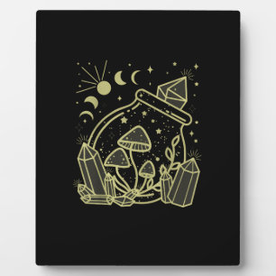 Goblincore Aesthetic Cottagecore Academia Mushroom Plaque