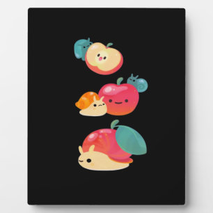 Goblincore Apple Snail Plaque