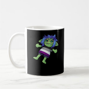 Goblincore Asexual Pride Goblin Classic Coffee Mug