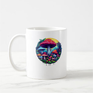 Goblincore Colorful Mushrooms Classic Coffee Mug