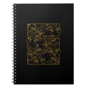 Goblincore Cottagecore Academia Aesthetic Strawber Notebook