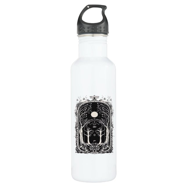 Goblincore Fantasy Gate To  Classic 710 Ml Water Bottle (Front)