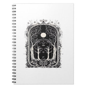 Goblincore Fantasy Gate To  Classic Notebook