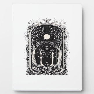 Goblincore Fantasy Gate To  Classic Plaque