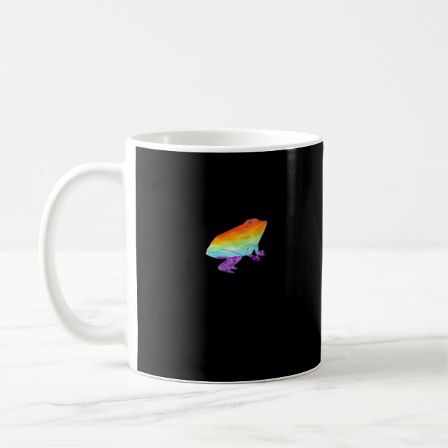 Goblincore Gay Frog Classic Coffee Mug (Left)
