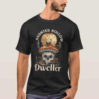 Goblincore Mushroom Witch Halloween Cottagecore Gh T-Shirt