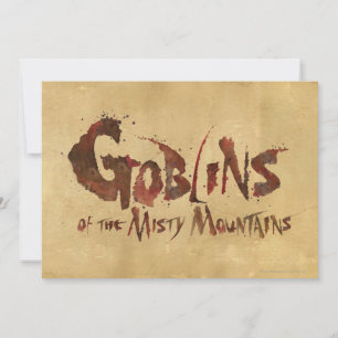 Goblins of the Misty Mountains