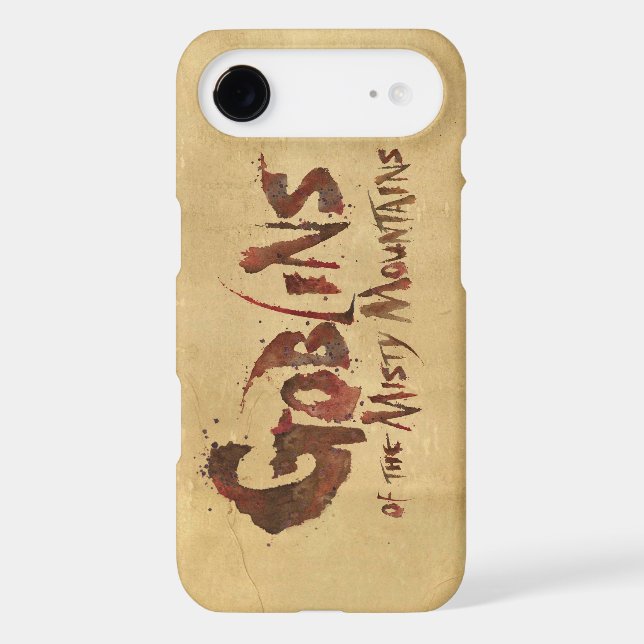 Goblins of the Misty Mountains Case-Mate iPhone Case (Back)