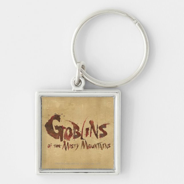 Goblins of the Misty Mountains Key Ring (Front)