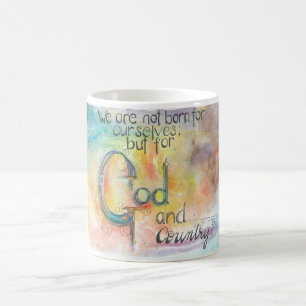 God and Country Coffee Mug