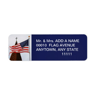 GOD AND COUNTRY LABEL