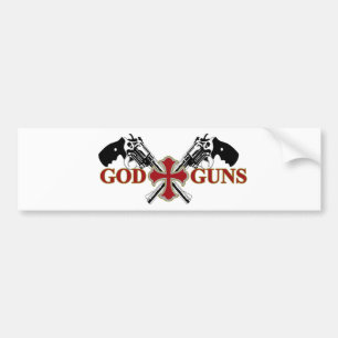 God And Guns Bumper Sticker