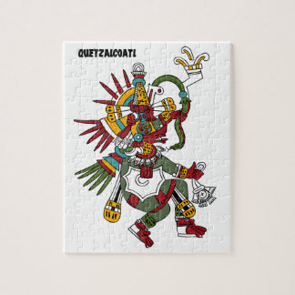 God Azteca Quetzalcóatl Jigsaw Puzzle