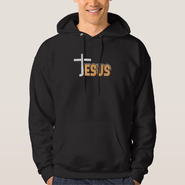God Believe Pastor Bible Faith Religion Confirmati Hoodie (Front)
