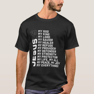 God Believer Gift Jesus Christian Lord Jesus Defin T-Shirt