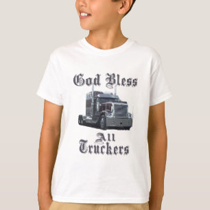 God Bless All Truckers T-Shirt