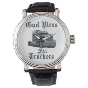 God Bless All Truckers Watch Collection