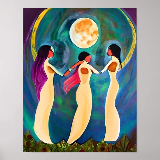 God Bless All Under the Moon Poster (Front)