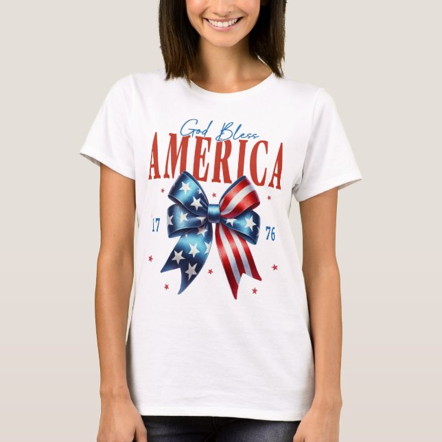 God bless America 1776  T-Shirt (Front)