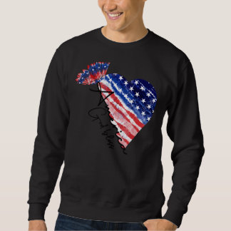 God Bless America   4th Of July   Independence   P Sweatshirt
