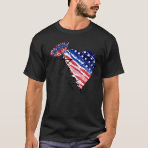 God Bless America 4th Of July Independence P T-Shirt