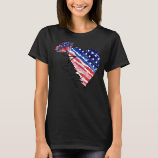God Bless America   4th Of July   Independence   P T-Shirt