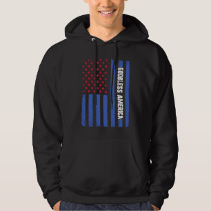 God Bless America 4th of July USA Flag Patriotic C Hoodie